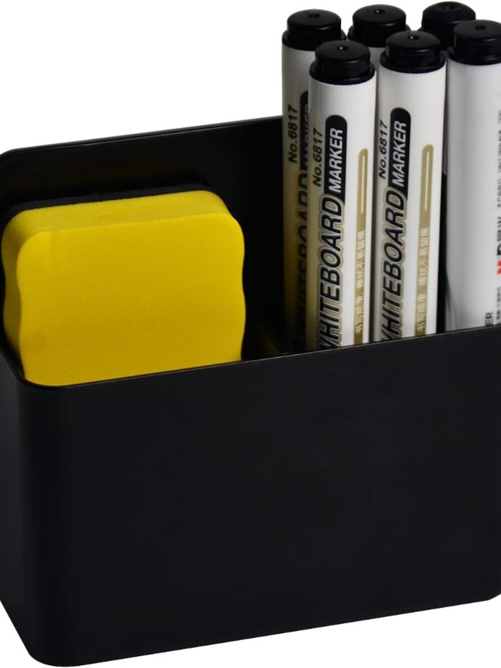 Magnetic Dry Erase Marker Holder - Multi-Surface Pen & Marker Holder for Fridge,